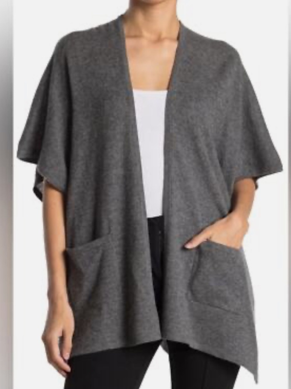 NEW Phoenix 100% Cashmere Open Cardigan